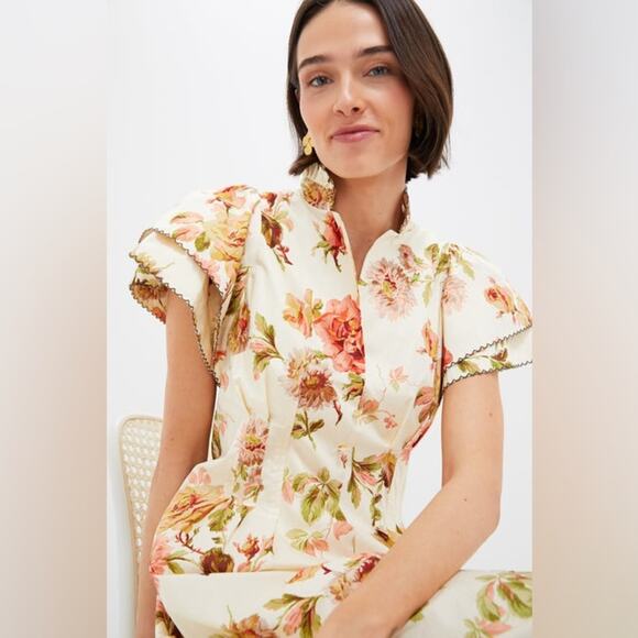 Tuckernuck Alicia Romantic Floral Dress - Picture 4 of 8